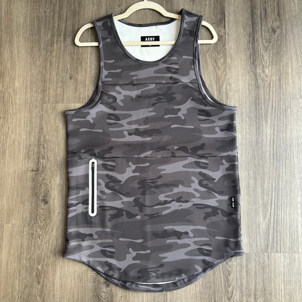 ASRV DSG-0136 SilverPlus Utility Tank Top Small Black Camo​​ - Picture 3 of 9